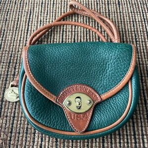 Dooney & Bourke Green Leather Purse